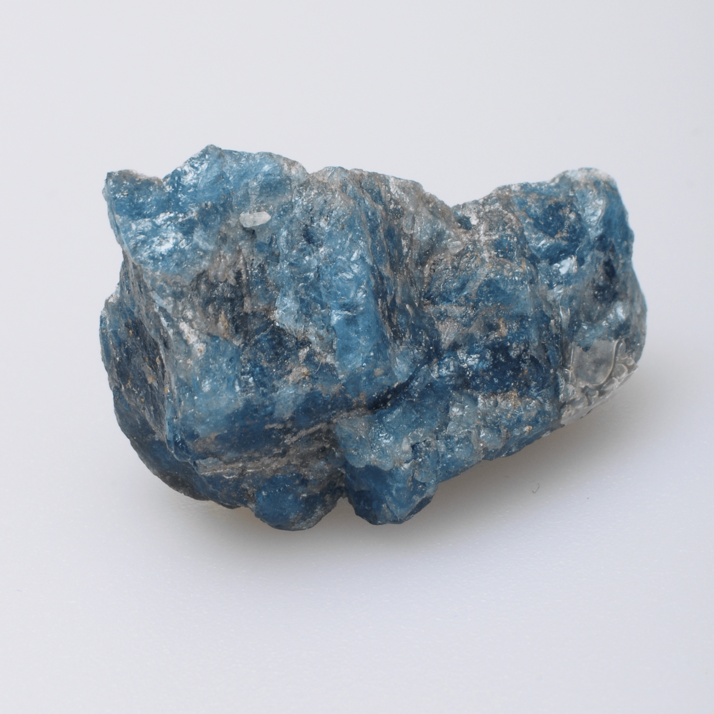 Deep Blue Apatite Beaded Bracelet - Oceanic Boldness