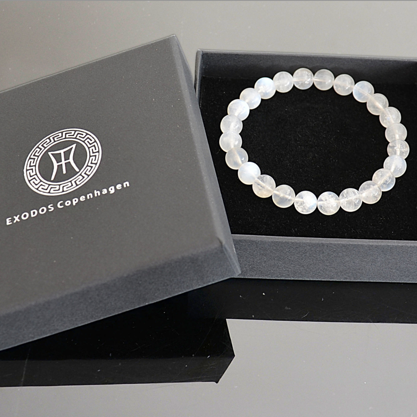 Blue Glow Moonstone Bracelet - Understated Luxury