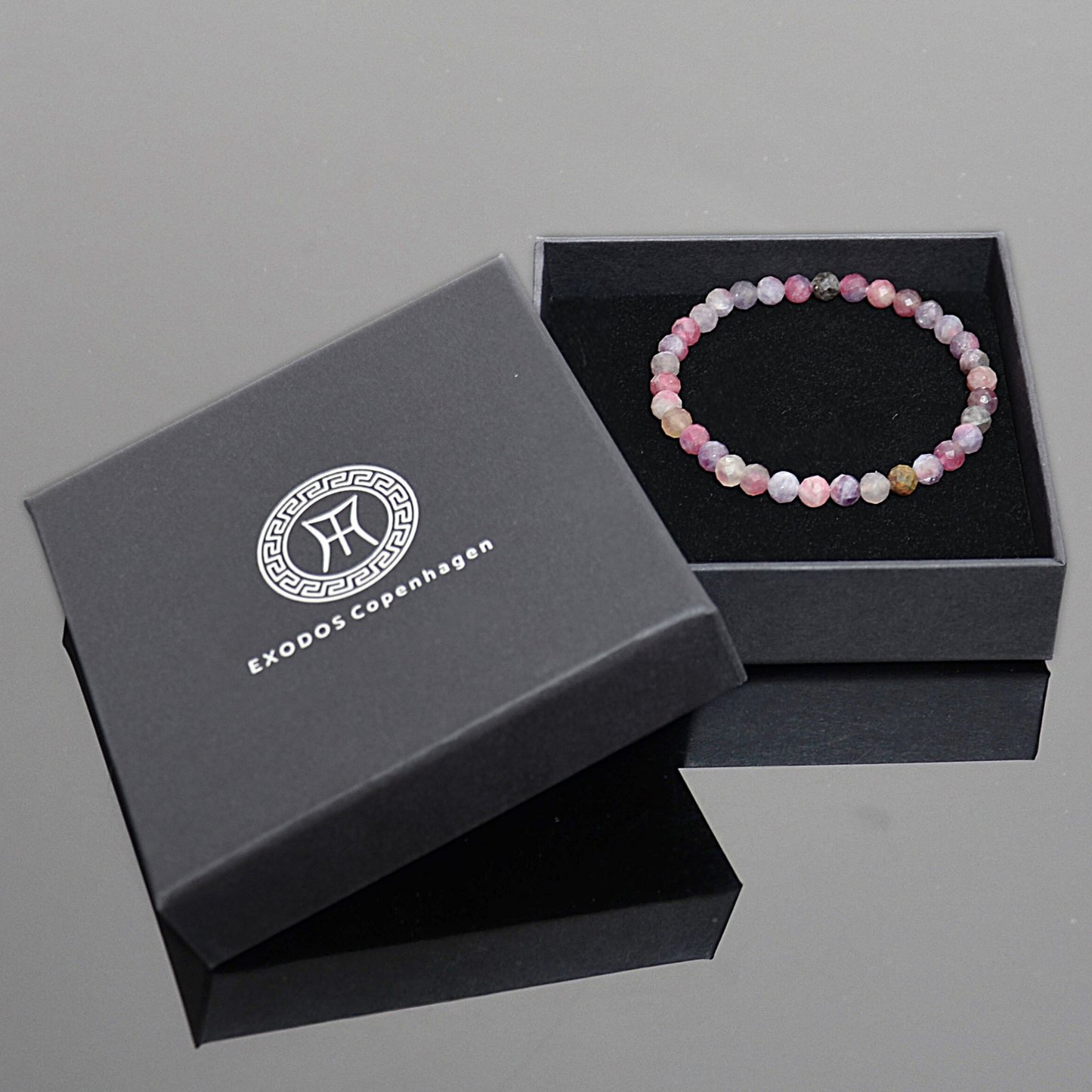 Multicolor Tourmaline Beaded Bracelet